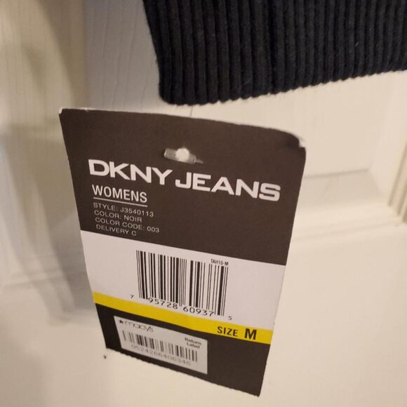 DKNY Jeans fur trimmed hoodie! - Picture 3 of 5